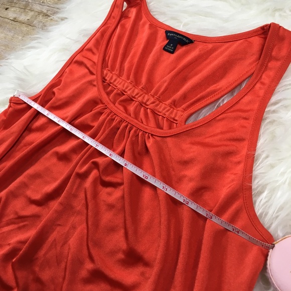 Banana Republic Orange Racerback Tank - Picture 4 of 8